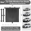 Sfee Car Window Shades for Baby-2 Pack Retractable Side Window