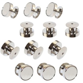 12pcs Locking Magnetic Pin Backs for Enamel Pins Turn Pins Into Refrigerator Magnets Pin Back Magnet Converter Brooch Lapel Pin Back Enamel Pin Display Holder