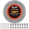CELYND Stainless Steel Cable for Railing - 100FT 3/16" T316