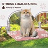 Yaning Cat Window Perch, Foldable Cat Window Hammock with Cute