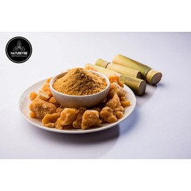Naturevibe Botanicals Jaggery Powder 5lb | Pure & Natural Unrefined Sweetener | Gluten Free Sugar Substitute | No Anti-Caking Agent | Perfect for Tea Coffee Baking - 80 Ounces