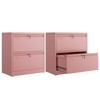 GangMei Metal Lateral File Cabinet, 30.24" H Lockable Files Cabinet,
