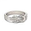 Jeulia Infinity Ring, Women's, Eternity Ring, Infinite Love, 925 Silver