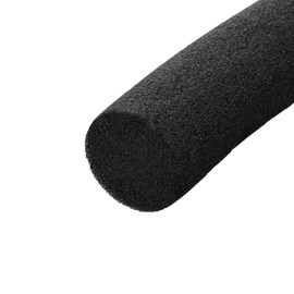 PATIKIL 40mm x 1M Backer Rod for Gap and Joint 2pcs Foam Rope Caulk Crack Joint Filler Roll Seal Weather Strip for Home Construction Black