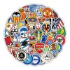 Melody Equipos Futbol Europa 50 Calcomanias Sticker Pvc Contra Agua