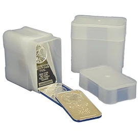 CoinSafe Silver Bar Tubes for 20 - 1oz Silver Bars (10 Tubes)