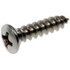 Dorman 784-115D Self Tapping Screws - Stainless Steel - Oval