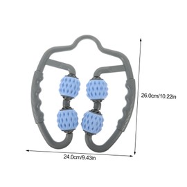 Baluue Convenient Deep Tissue Massage Stick Tool for Sore Muscles Roller for Muscle Relaxation for Gym Office Travel Use Circulation and Flexibility