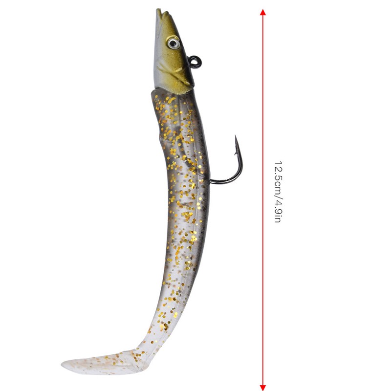 Fish Lure Tuna Shape Bait Fishing Tackle Hook with Jig