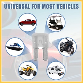 REPAIROCK 5pcs 25A 25Amp Car Mini Blade Fuses for Marine RV Camper Boat Truck Motorcycle SUV Replacement Fuse White Auto Replacement Parts