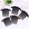 Baluue 2pcs Flower Patterned Hair Combs Rhinestone Teeth Hairpin Stylish