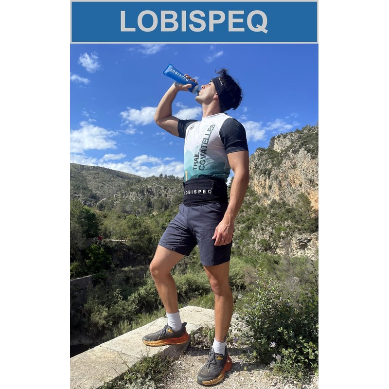 LOBISPEQ® Compression Running Belt + Back Support + Stick Holder