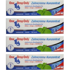 One Drop Only Toothpaste Concentrate Pack of 4 (4 x 25 ml)