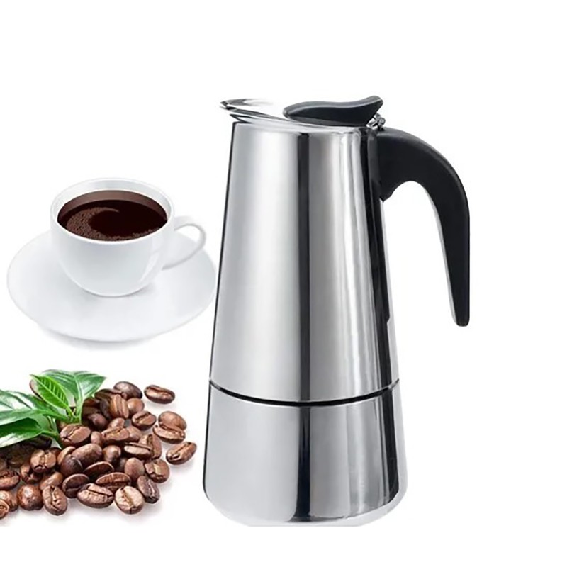 100ML Stainless Steel Coffee Maker Moka Pot Insulated Thermal Coffee