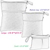 Damero 3pcs Travel Wet and Dry Bag with Handle for