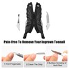 VOCOSTE Foot Clippers Thick Nail Clippers Kit Stainless Steel Sharp