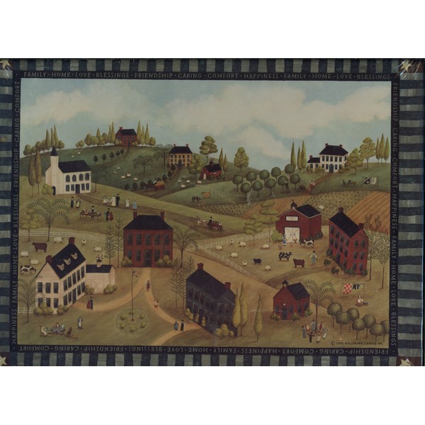 Springbok 500 Piece Puzzle - Happy Homes PZL4519 Dated 1996