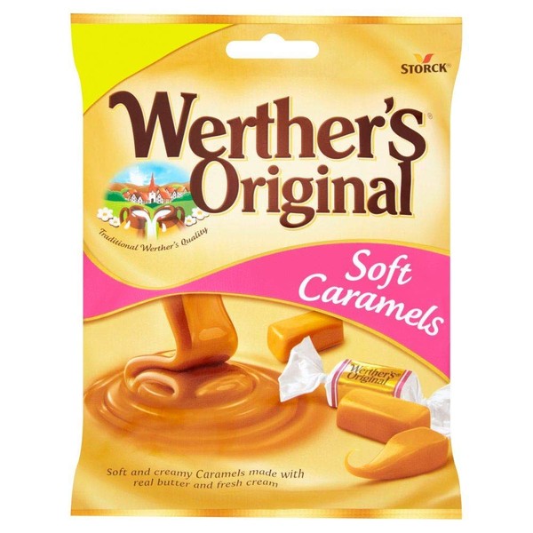 Werthers Soft Caramels - 110g - Pack of 2