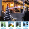 KUshopfast Solar Rope Lights, 99 Feet 1000 LED 8 Modes