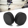Cocoarm Pack of 2 Ice Hockey Puck, Black Pucks Training