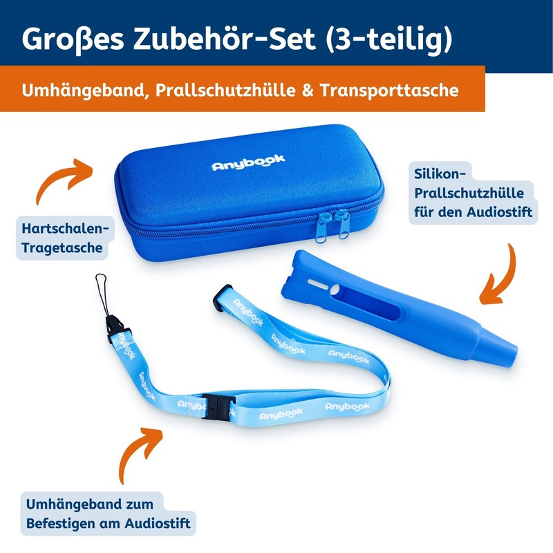 ANYBOOK Pro 3 Piece Accessory Set for Anybook Pro Audio