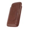 Cigar Holder Case Artificial Leather Portable Durable Elegant 3 Finger