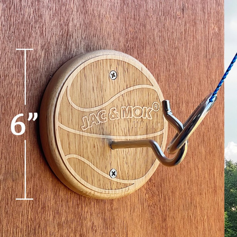 Hook and Ring Toss Game Swing Game DIY Kit -Stainless