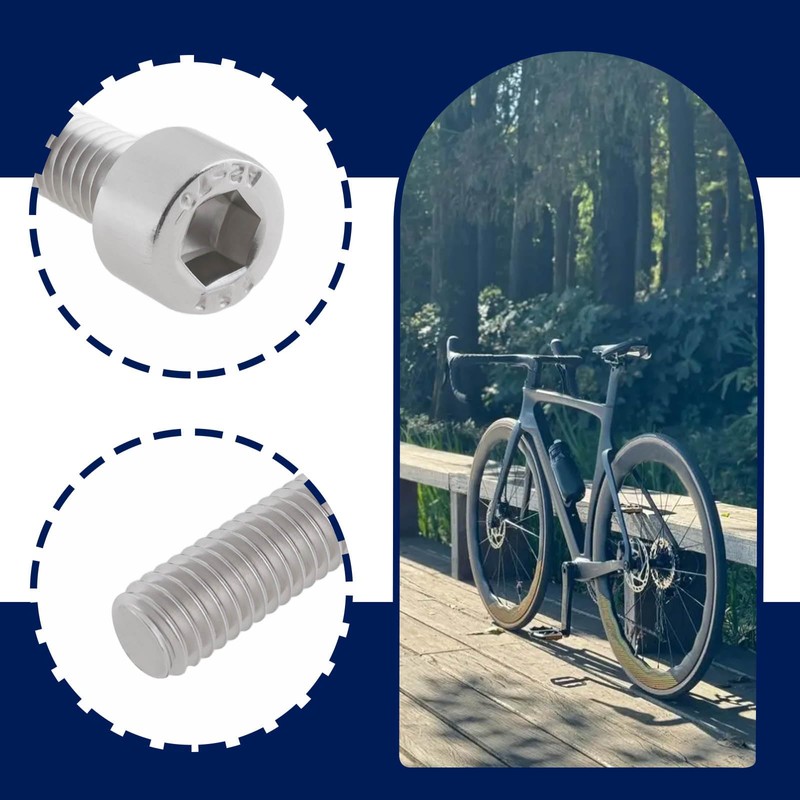 SG Store 4 Piece Replacement Crank Arm Clamp Screw for