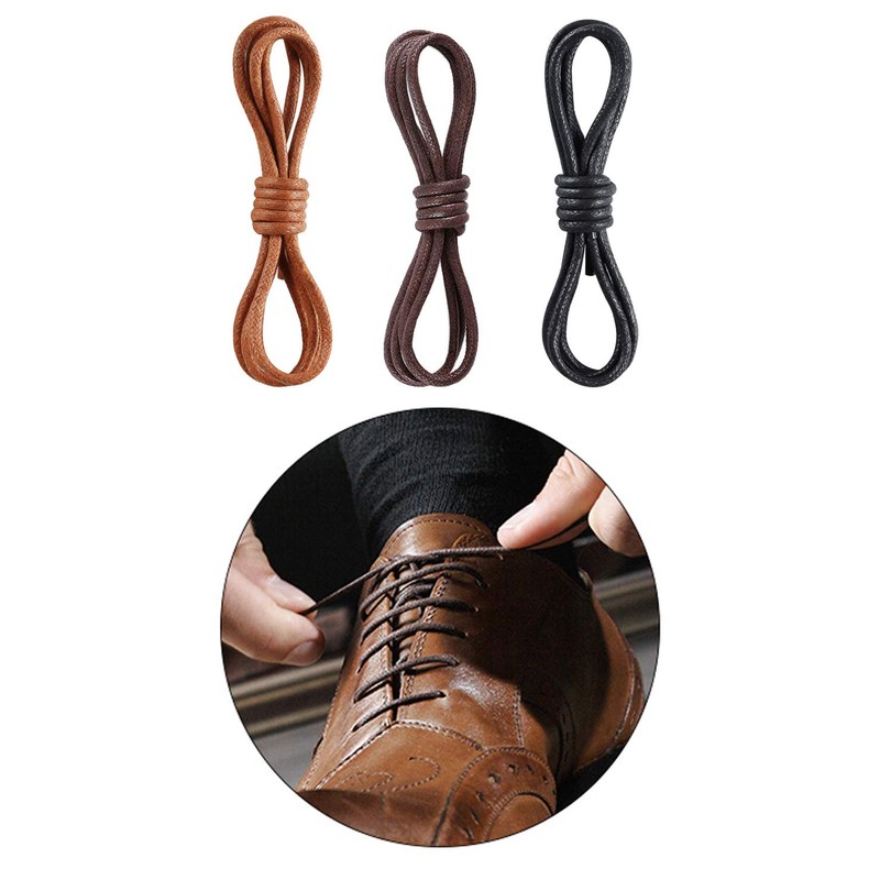 AYCLIF Leather Shoes Business Shoes, Laces, Round Laces, Boots, Laces,
