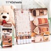 Cute Sticky Notes Set, Cartoon Coffee Sticky Memo Pads, 440