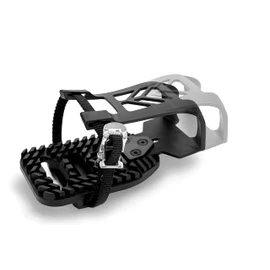 Boerte Peloton Bike & Peloton Bike+ Pedals Compatible Toe Cage Adapters - Convert Look Delta Pedals on Indoor Exercise Bike to Toe Cages and Straps - Ride with Regular Shoes