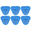 PATIKIL 3.5" Paddle Board D Rings, 6 Pcs Stainless Steel
