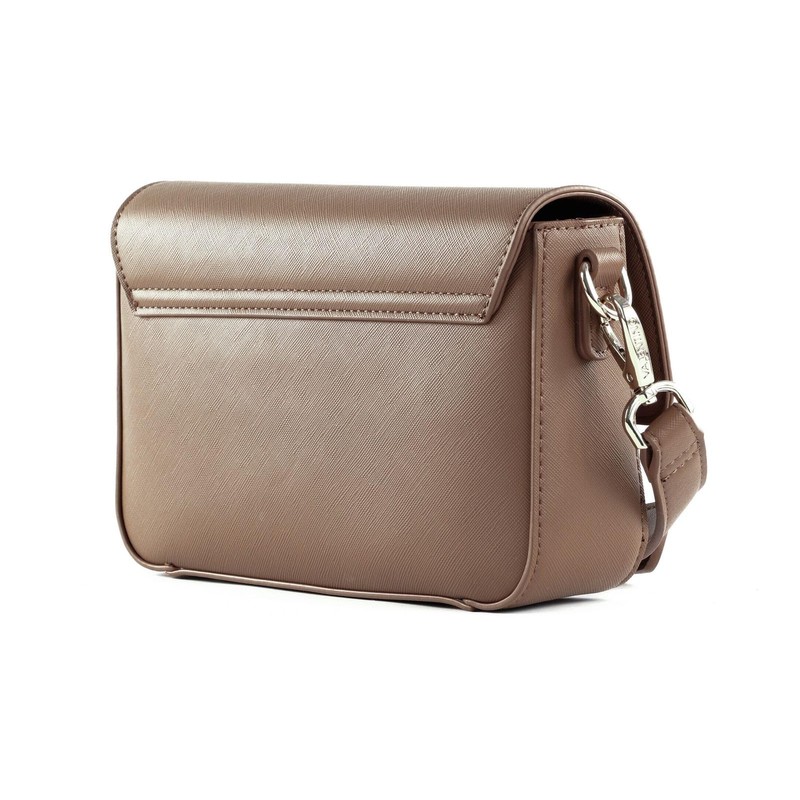 VALENTINO Zero Re Pattina Flap Bag Cuoio, Cuoio