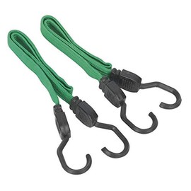 Sealey BCS16 Flat Bungee Cord Set 2pc 610mm