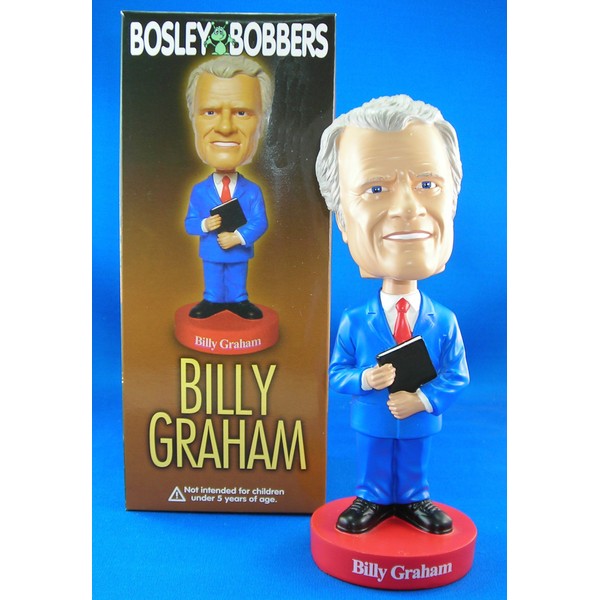 Rev Reverend Bill Billy Graham Limited Edition Rare Bobblehead Bobble