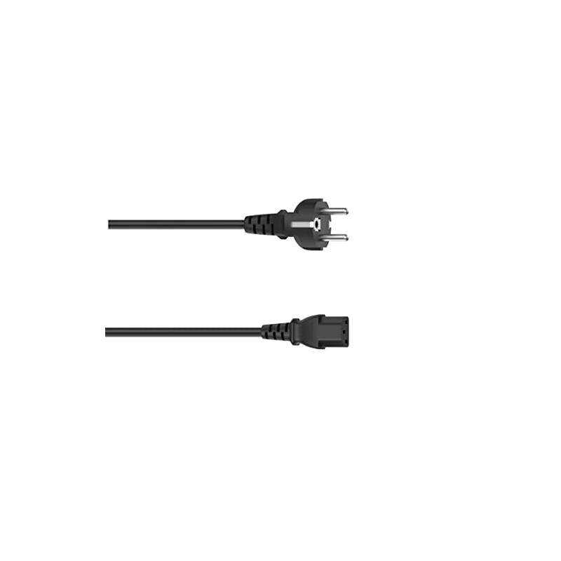 Hama Power cable, earthing contact plug - 3-pin IEC cable,