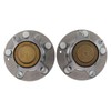 MOTOKU Pair Rear Wheel Hub and Bearing Assembly for Honda