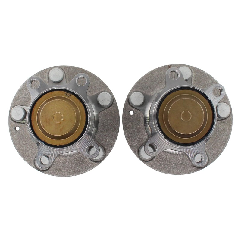 MOTOKU Pair Rear Wheel Hub and Bearing Assembly for Honda