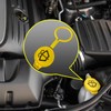 CEYHTLY 68225063AA Windshield Washer Fluid Reservoir Cap Replacement, Windshield Wiper