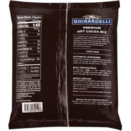 Ghirardelli Chocolate Premium Indulgence Hot Cocoa Mix, 32 Ounce Package