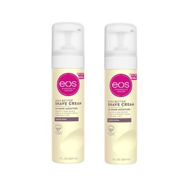 eos Shea Better 24 Hour Moisture Non-Foaming Shave Cream, Vanilla Bliss, Works Wet & Dry, Sensitive Skin, Natural Shea, Gluten-Free, 7 fl oz (Pack of 2)