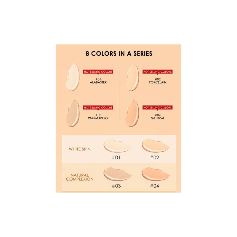 Focallure Skin Evolution Base Líquida + Corrector 2 Piezas