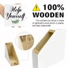 LVQHI Welcoming Rosemary Wooden Box Sign With Help Yourself, Buffet