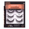 KISS Magnetic Curation False Eyelashes, 3 Pair with 5 Double