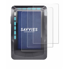 Savvies 6 Pack Screen Protector compatible with Wahoo Elemnt GPS Protection Film Clear