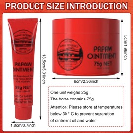 SPERMUOY Papaw Cream,Papaya Salbe Papaw Repairing Cream,Papaw Cream für Haut, Lippen, Hände und Schnitte