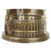 Biitfuu Metal Rome Colosseum Model, Retro Bronze Antique Architecture Handmade