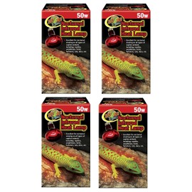 Zoo Med Nocturnal Infrared Incandescent Heat Lamps 50 Watts (4 Pack)