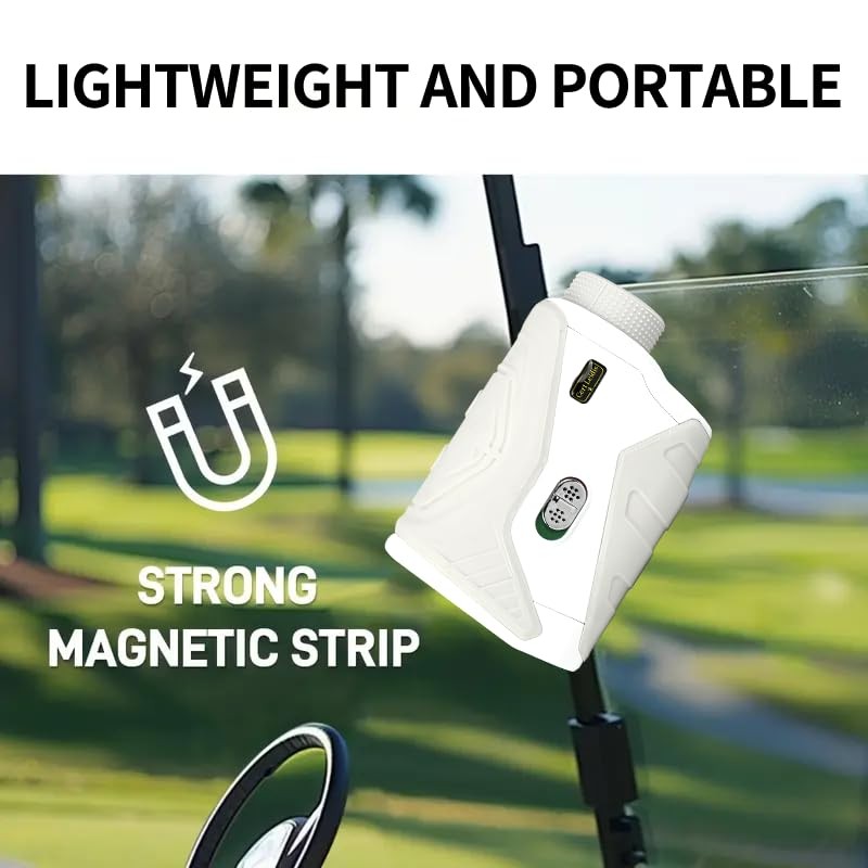 Golf Rangefinder with Slope, 1500 Yards Laser Range Finder Golfing,