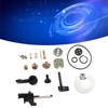42 Pieces Carburetor Repair Kit with Float Jet Gasket O